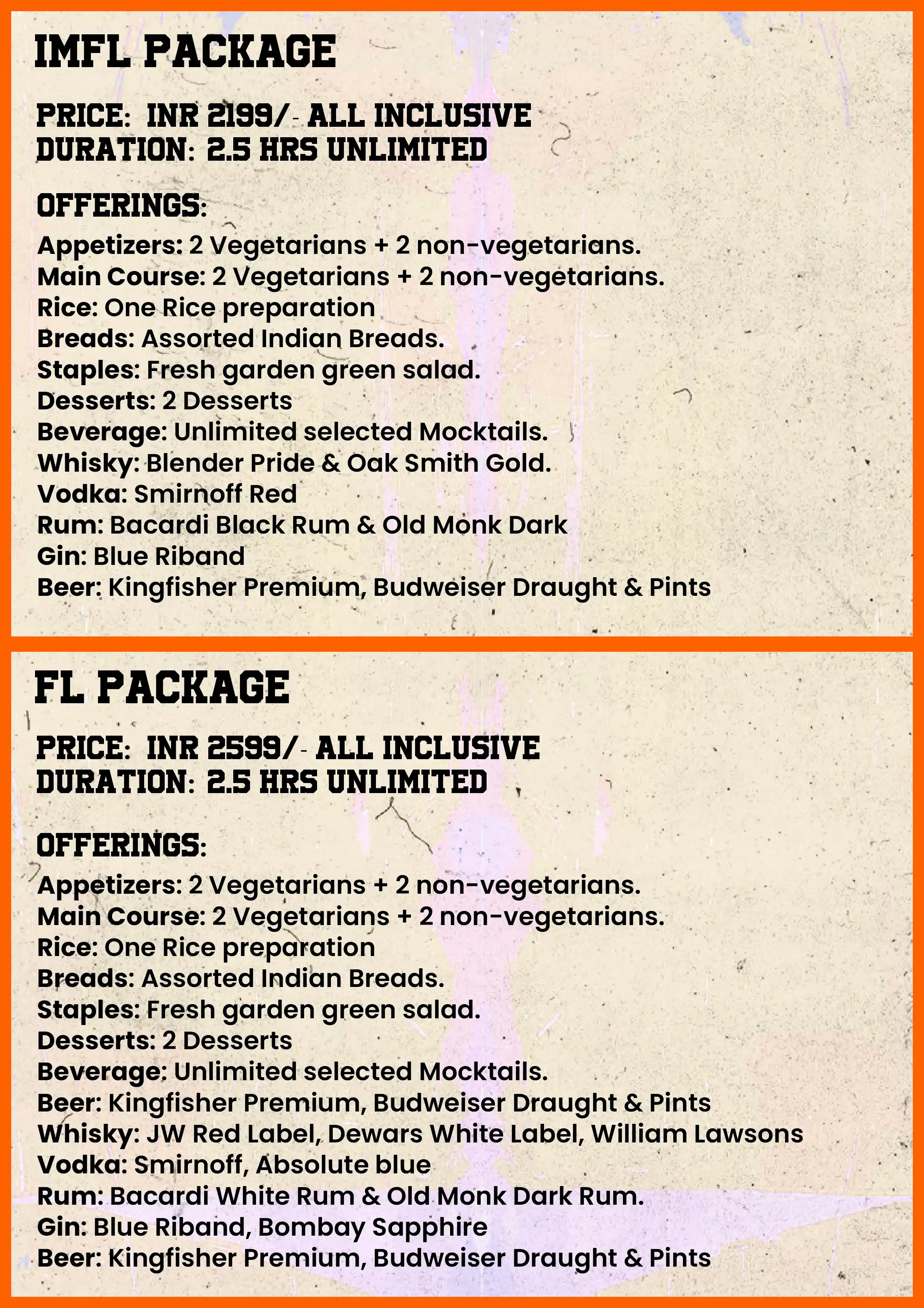 Corporate Menu 3